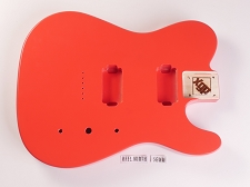 BLEM - Tele Body cut for 2 Humbucker Fiesta Red